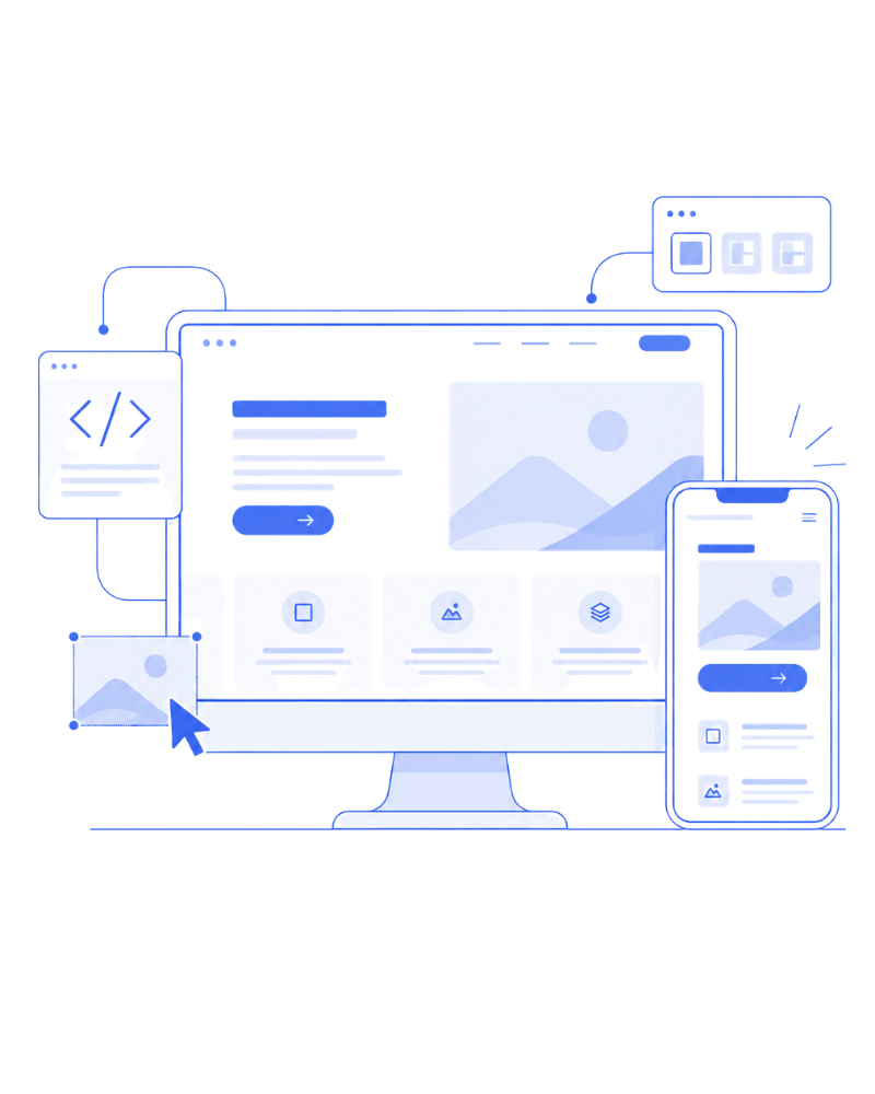 Site pro, sur mesure